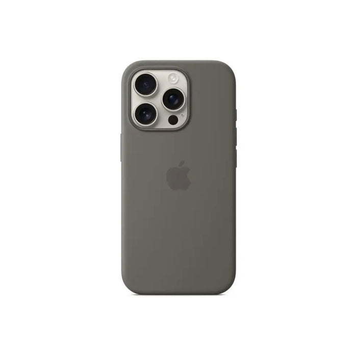 Apple iPhone 16 Pro Silicone Case with MagSafe - Stone Gray - Accessories<<<APPLE iPhone<<<APPLE<<<PolyComp
