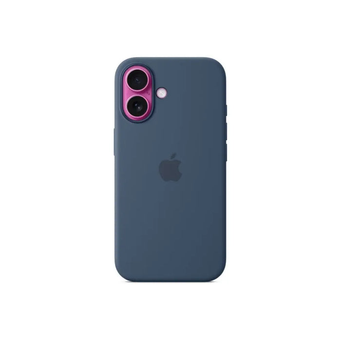 Apple iPhone 16 Silicone Case with MagSafe - Denim - Accessories<<<APPLE iPhone<<<APPLE<<<PolyComp