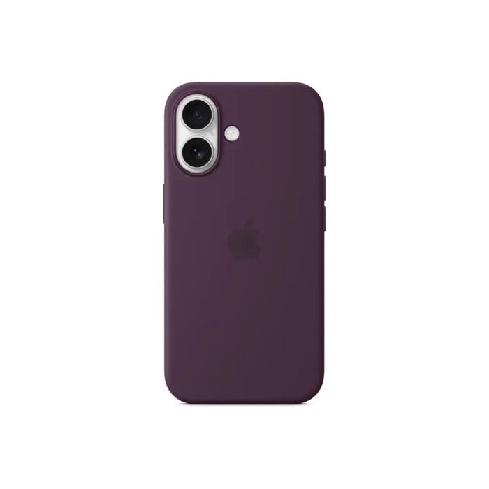 Apple iPhone 16 Silicone Case with MagSafe - Plum - Accessories<<<APPLE iPhone<<<APPLE<<<PolyComp