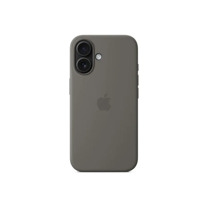 Apple iPhone 16 Silicone Case with MagSafe - Stone Grey - Accessories<<<APPLE iPhone<<<APPLE<<<PolyComp