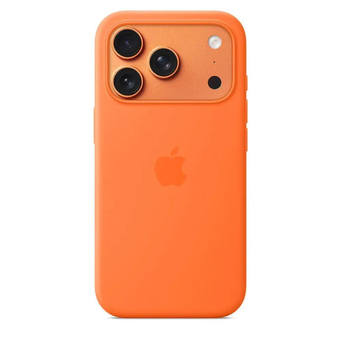 Apple iPhone 17 Pro Silicone MagSafe Case – Orange mgfe4 - Калъфи за телефони<<<Аксесоари за