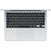 APPLE MacBook Air 13inch Apple M3 chip with 8-core CPU and 10-core GPU 16GB 512GB SSD - Silver - MacBook<<<Преносими