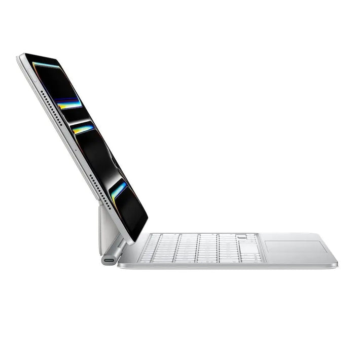 Apple Magic Keyboard for iPad Pro 11_inch (M4) - International English - White - Accessories<<<APPLE