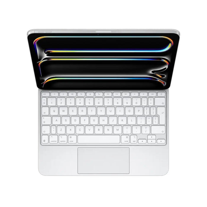 Apple Magic Keyboard for iPad Pro 11_inch (M4) - International English - White - Accessories<<<APPLE