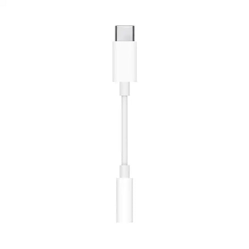 Apple MU7E2ZM/A USB-C audio adapter - 3.5 mm mini jack - white - Адаптери<<<Компютърна периферия и