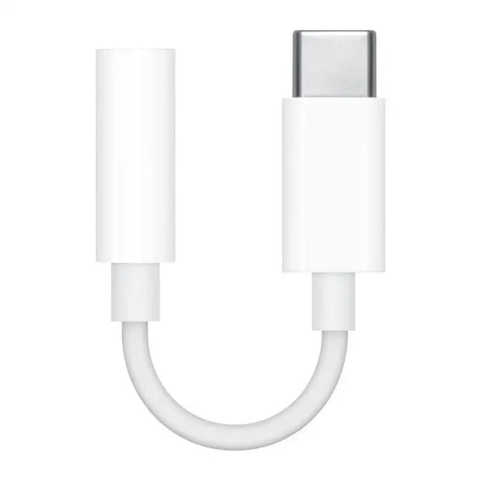 Apple MU7E2ZM/A USB-C audio adapter - 3.5 mm mini jack - white - Адаптери<<<Компютърна периферия и
