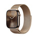 APPLE Watch S10 Cellular 42mm Gold Titanium Case with Gold Milanese Loop - Смарт часовници<<<Преносими
