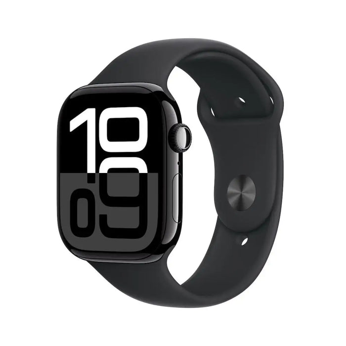 APPLE Watch S10 Cellular 42mm Jet Black Alu Case with Black Sport Band SM - Смарт часовници<<<Преносими