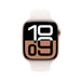 APPLE Watch S10 Cellular 42mm Rose Gold Alu Case with Light Blush Sport Band SM - Смарт часовници<<<Преносими