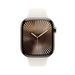 APPLE Watch S10 Cellular 46mm Gold Titanium Case with Starlight Sport Band ML - Смарт часовници<<<Преносими