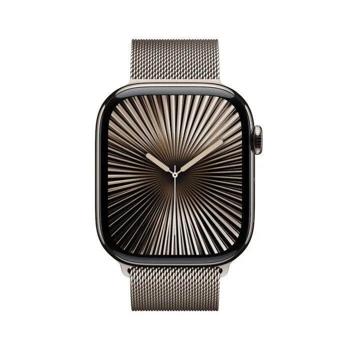 APPLE Watch S10 Cellular 46mm Natural Titanium Case with Natural Milanese Loop ML - Смарт часовници<<<Преносими