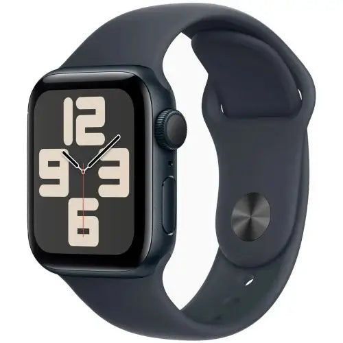 Apple Watch SE (2024) GPS 40mm Midnight Alu Case Midnight Sport Strap M/L EU MXE93 - Smart
