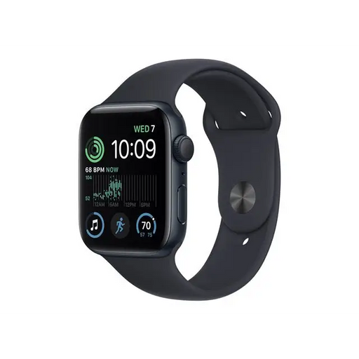 APPLE Watch SE2 GPS 44mm Midnight Aluminium Case with Midnight Sport Band Regular - Смарт часовници<<<Преносими