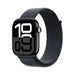 Apple Watch Series 10 GPS 46mm Jet Black Alu Case Ink Sport Loop S/M EU MWWR3 - Smart