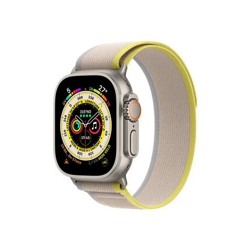 APPLE WATCH ULTRA 49mm TI YLW/B TL M/L - Смарт часовници<<<Преносими устройства<<<Телеком и Преносими устройства<<<ALSO