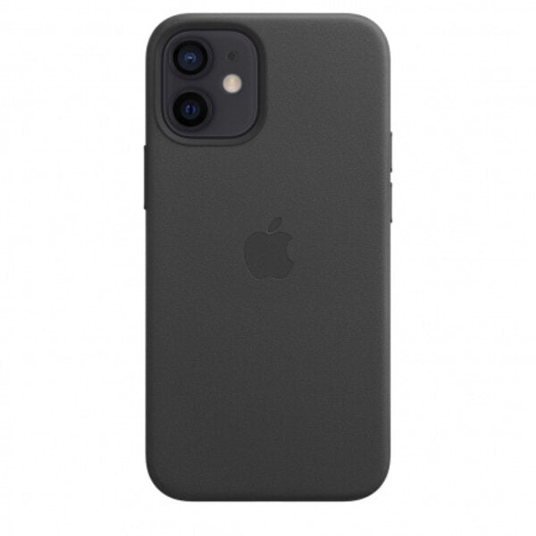 Case Apple iPhone 12 mini Leather Case Black mhka3