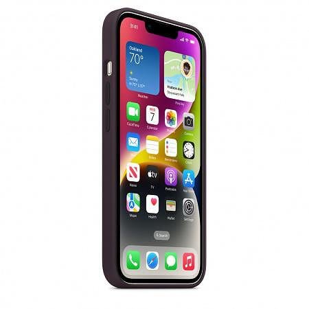 Case Apple iPhone 14 Silicone Elderberry mpt03
