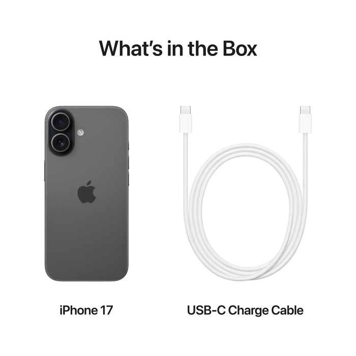 Smartphone Apple - iPhone 17, 6.3'', 8GB/512GB, Black