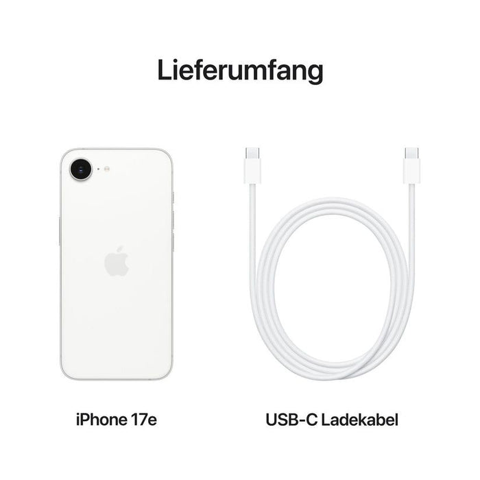 Smartphone Apple iPhone 17e 512GB White mhu04 , 512 GB, 8 GB