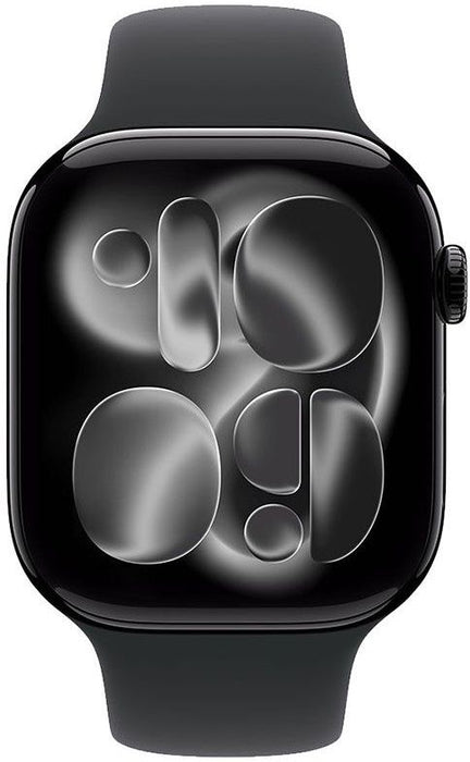 Smart watch Apple Watch 11 42mm Jet Black/Black Band M/L mequ4 , 1.80 , 64 , Apple S10 , Apple S10 SiP 64-bit Dual Core