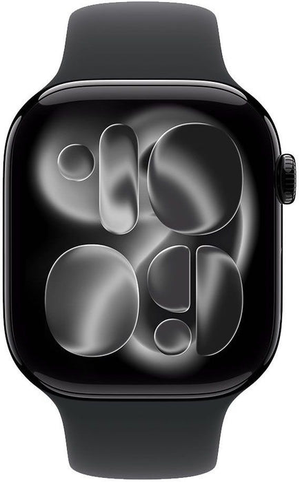 Smart watch Apple Watch 11 46mm Jet Black/Black Band M/L meux4 , 2.00 , 64 , Apple S10 , Apple S10 SiP 64-bit Dual Core