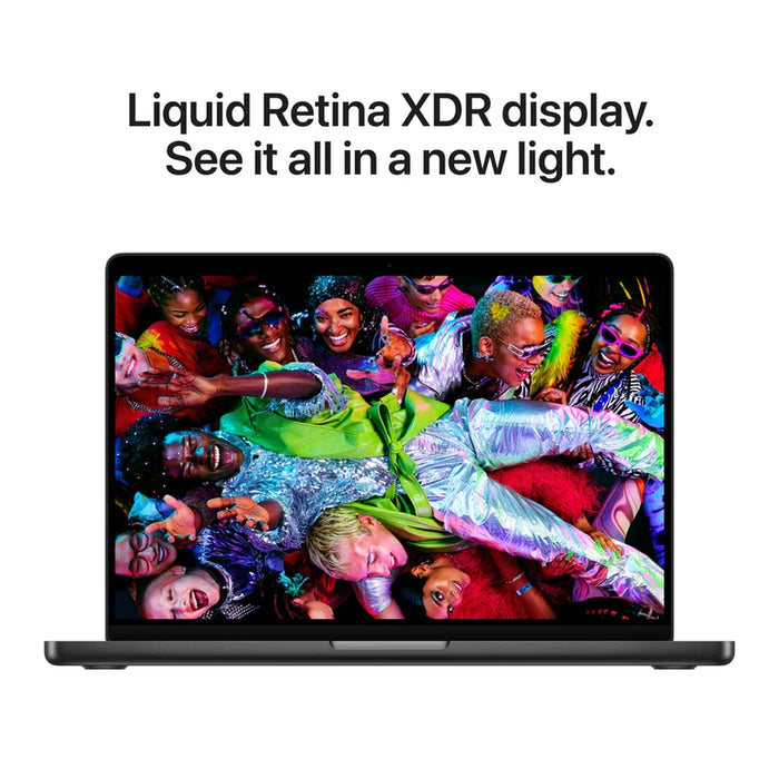 Apple 14-inch MacBook Pro: Apple M5 chip with 10-core CPU and 10-core GPU, 24GB, 1TB SSD - Space Black