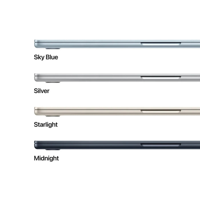 Apple MacBook Air 15.3: Apple M5 chip with 10-core CPU and 10-core GPU, 24GB, 1TB SSD - Silver