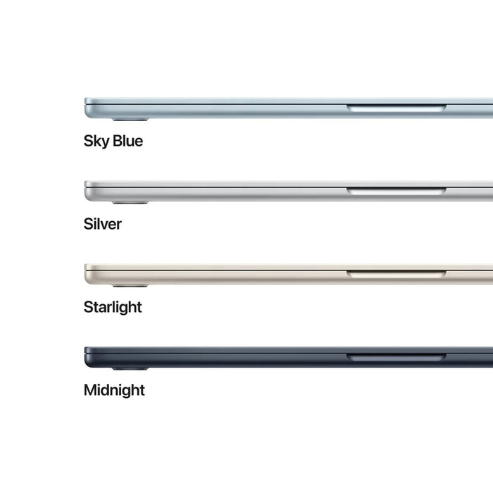 Apple MacBook Air 15.3: Apple M5 chip with 10-core CPU and 10-core GPU, 16GB, 1TB SSD - Sky Blue
