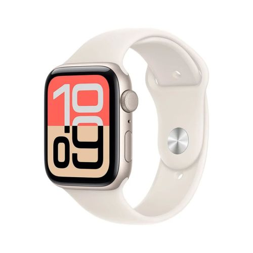 Apple Watch SE 3 (2025) GPS 40mm Starlight Alu Case, Starlight Sport Band S/M EU MEH34 - ONY BOX DAMAGE