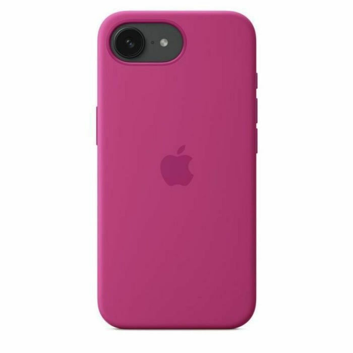 APPLE iPhone 16e Silicone Case Fuchsia