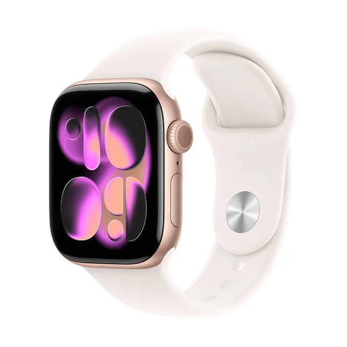 Smart watch Apple Watch 11 42mm Rose Gold/Light Band S/M meu04 , 1.80 , Apple S10 SiP 64-bit Dual Core , 64