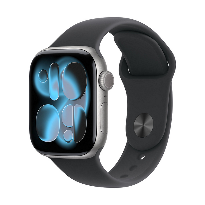 Smart watch Apple Watch 11 42mm Space Grey/Black Band S/M meqw4 , 1.80 , Apple S10 SiP 64-bit Dual Core , 64
