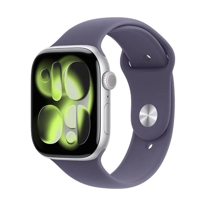Smart watch Apple Watch 11 46mm Silver/Purple Band M/L meva4 , 2.00 , 64 , Apple S10 SiP 64-bit Dual Core