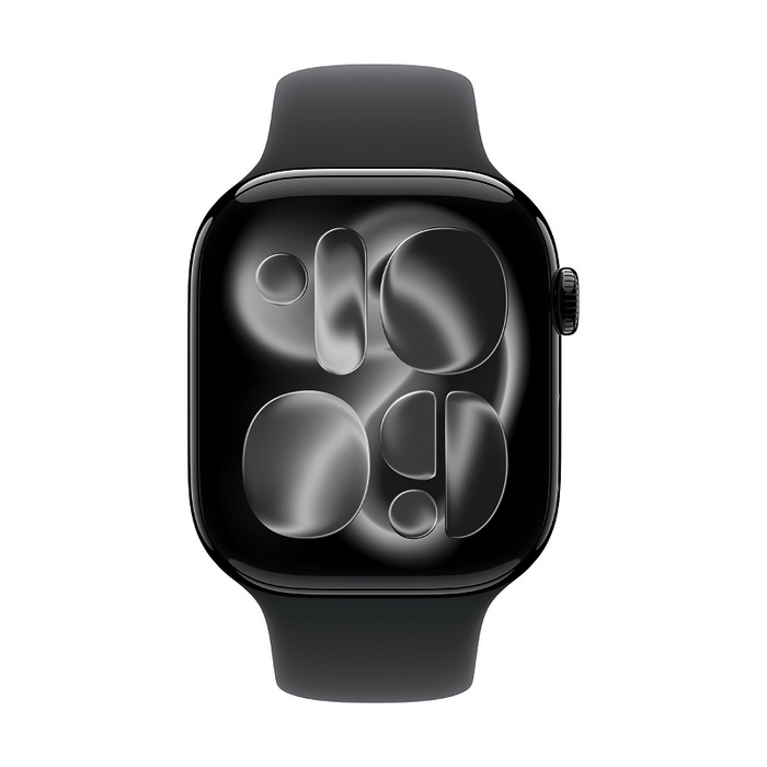 Smart watch Apple Watch 11 Cell 46mm Jet Black/Black Band S/M mfc24 , 2.00 , Apple S10 SiP 64-bit Dual Core , 64