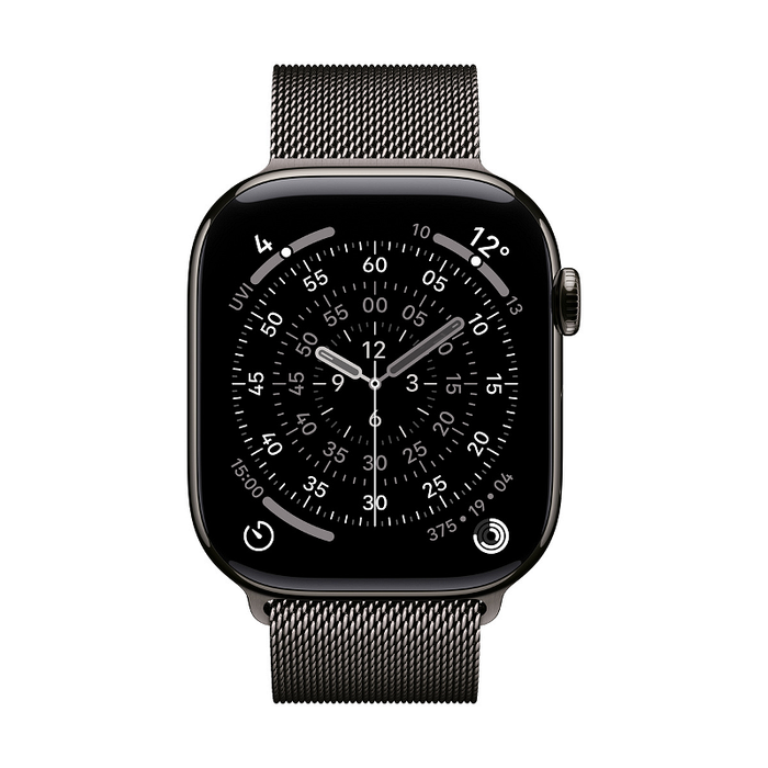 Smart watch Apple Watch 11 Cell 46mm Slate/Milanese S/M mfd34