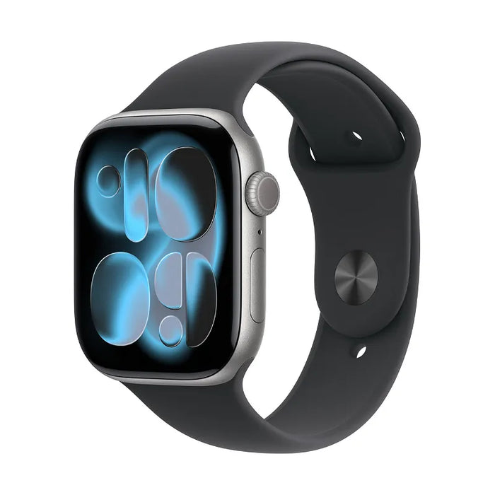 Smart watch Apple Watch 11 Cell 46mm Space Grey/Black Band M/L mfca4 , 2.00 , 64 , Apple S10 SiP 64-bit Dual Core