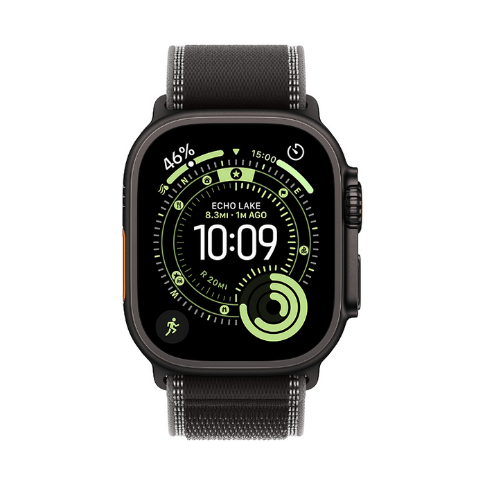 Smart watch Apple Watch Ultra 3 49mm Black/Grey Trail Loop M/L mf1h4 , 1.98