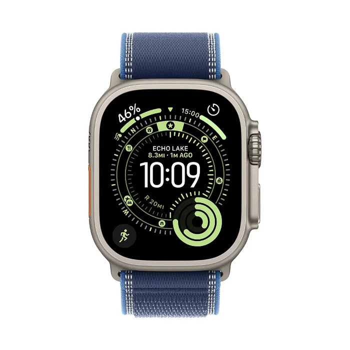 Smart watch Apple Watch Ultra 3 49mm Nat/Blue Trail Loop M/L mewu4 , 1.98