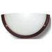 APPLIQUE WOOD CIRCLE LIGHTSTYLE MAHOGANY - Аплици<<<Вътрешно осветление<<<Мебели и
