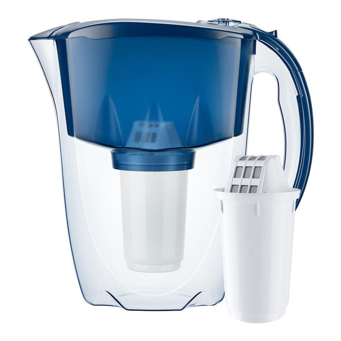 AQUAPHOR PRESTIGE BLUE water purification jug with two A5 cartridges
