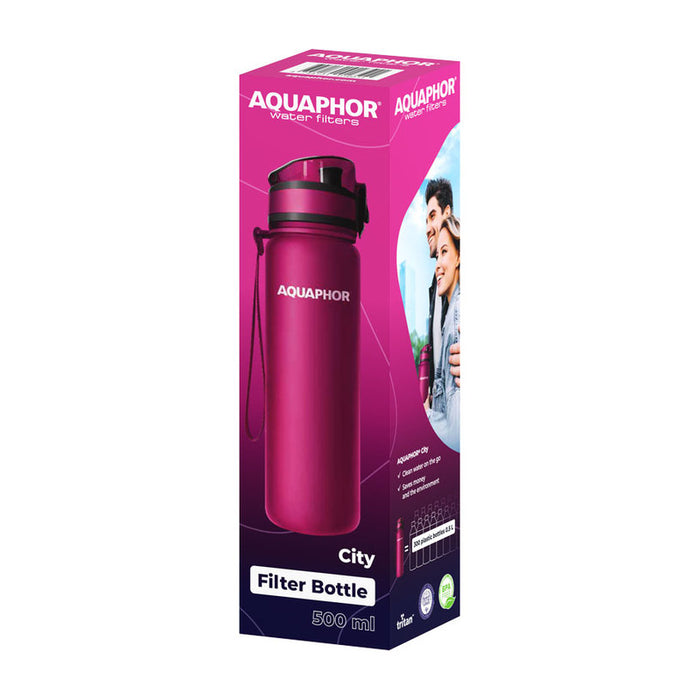 AQUAPHOR CITY RUBY FILTER BOTTLE