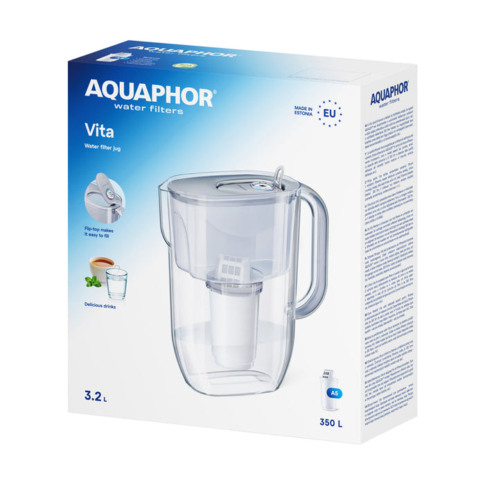 FILTERING JUG VITA GREY 3.2 L AQUAPHOR