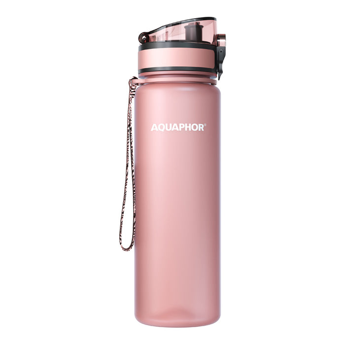 FILTERING BOTTLE AQUAPHOR CITY POWDER. PINK