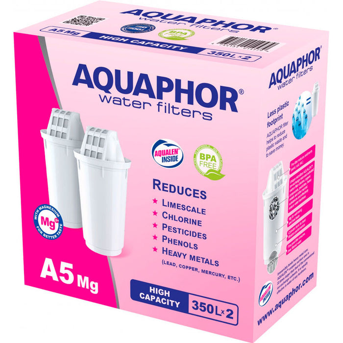 SET OF FILTERS AQUAPHOR A5 MG 350 L 2PCS
