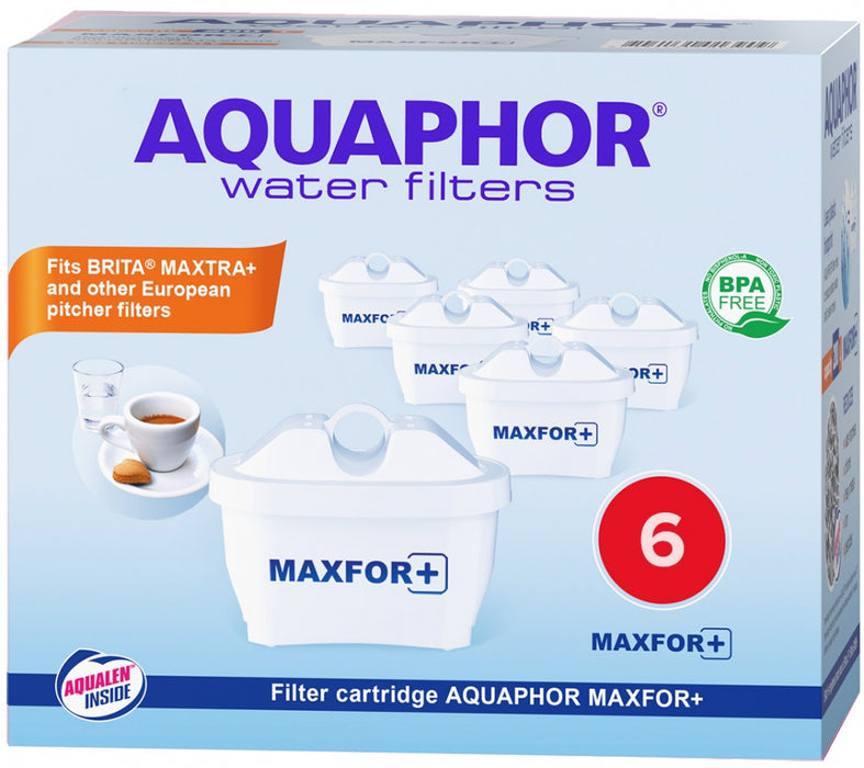 AQUAPHOR B25 Maxfor Plus (MFP) jug filter 6 pcs