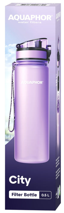 AQUAPHOR CITY LAVENDER FILTER BOTTLE