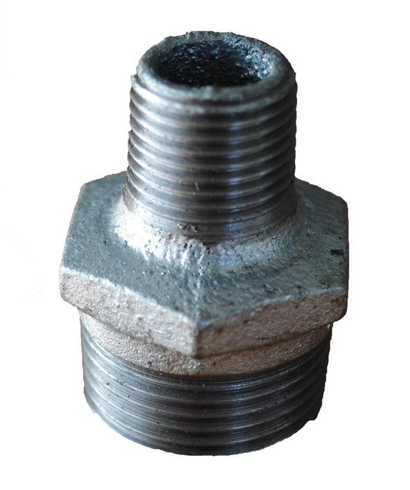 NIPPLE M 1 1/4X1 GALVANIZED