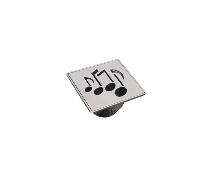 FLOOR SIPHON STRAIGHT ALUMINUM/STAINLESS STEEL MELODY
