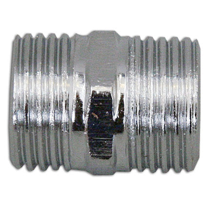 NIPPLE 3/4-3/4 CHROME AQUASTO