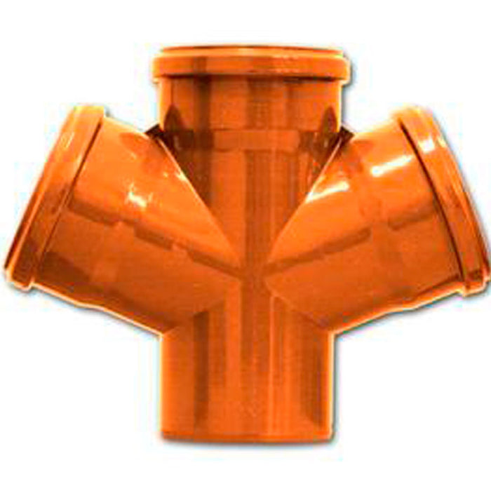 PVC SPLITTER DOUBLE Ф110Х110Х110/67O AQUASTO